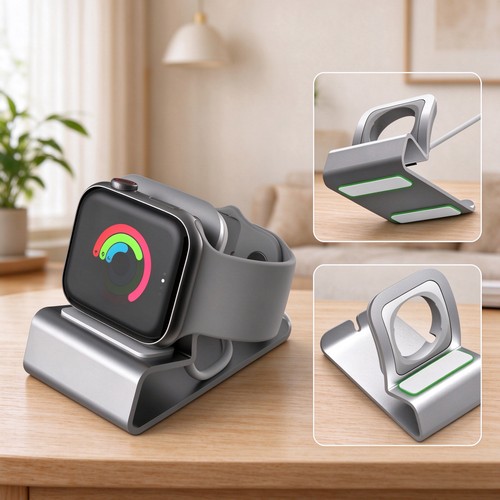 Apple watch charging dock - watch,