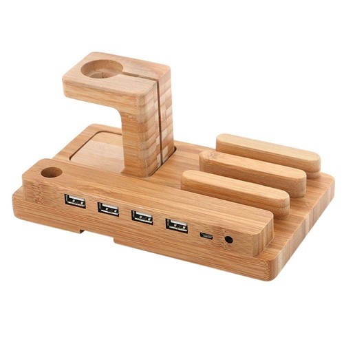 Bamboo wood apple watch - bamboo,