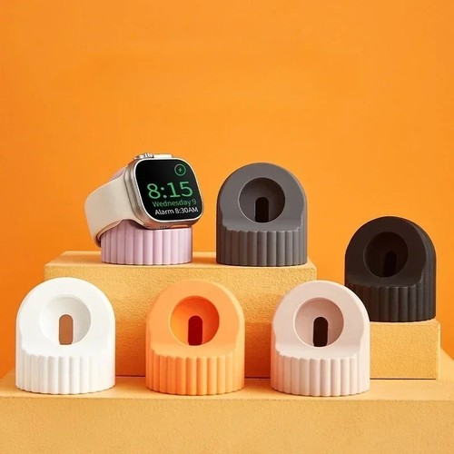 Silicone watch charger stand - silicone,